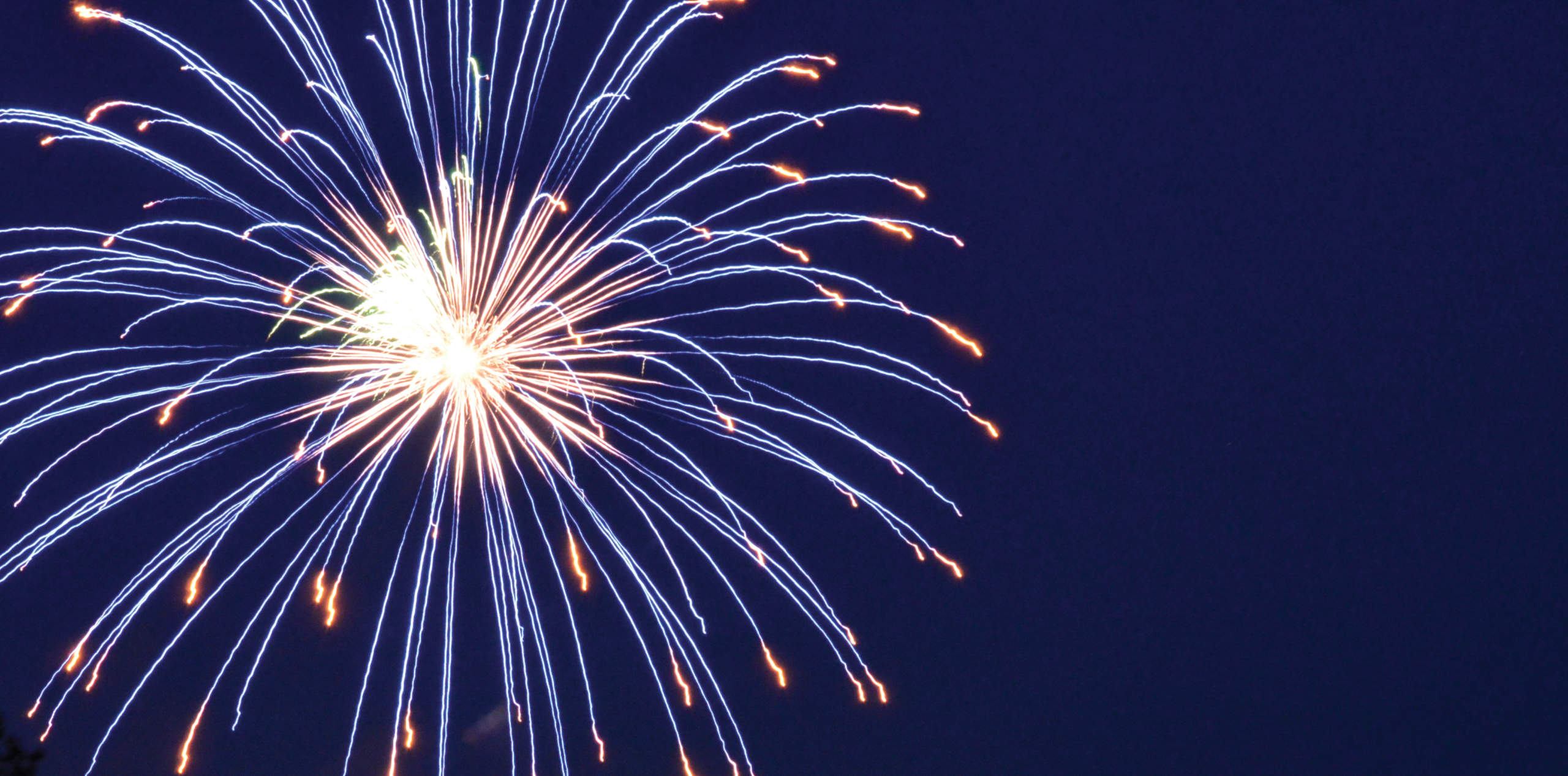 Fireworks show in Altoona