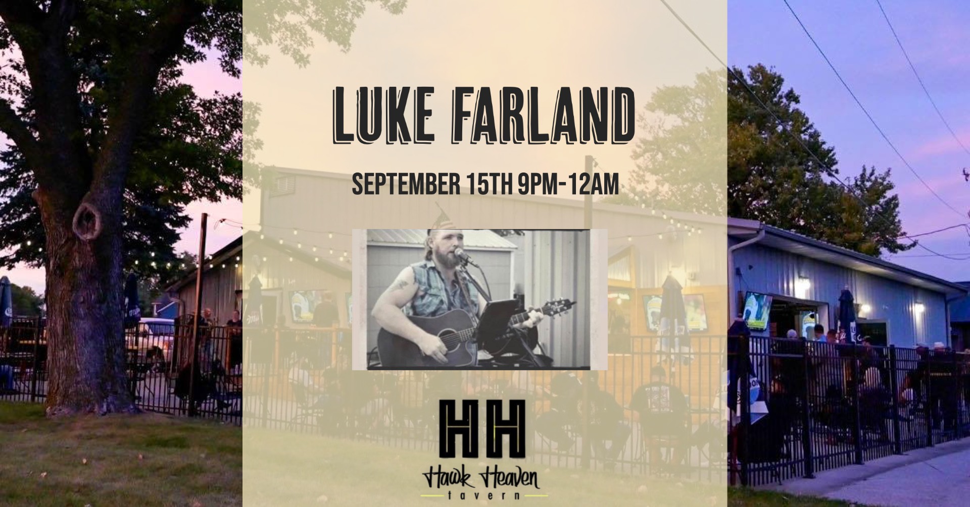 Luke Farland at Hawk Heaven Tavern