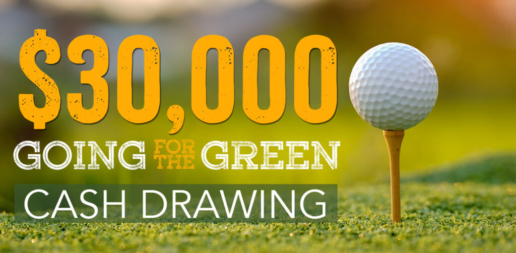 go for the green cash drawing